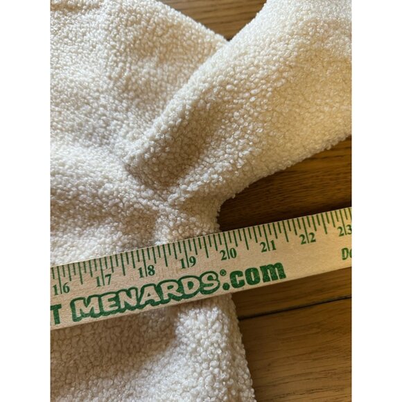 Old Navy Women Size Medium Fleece Cozy Cash Button Down Jacket Polyester Preppy - Picture 5 of 12